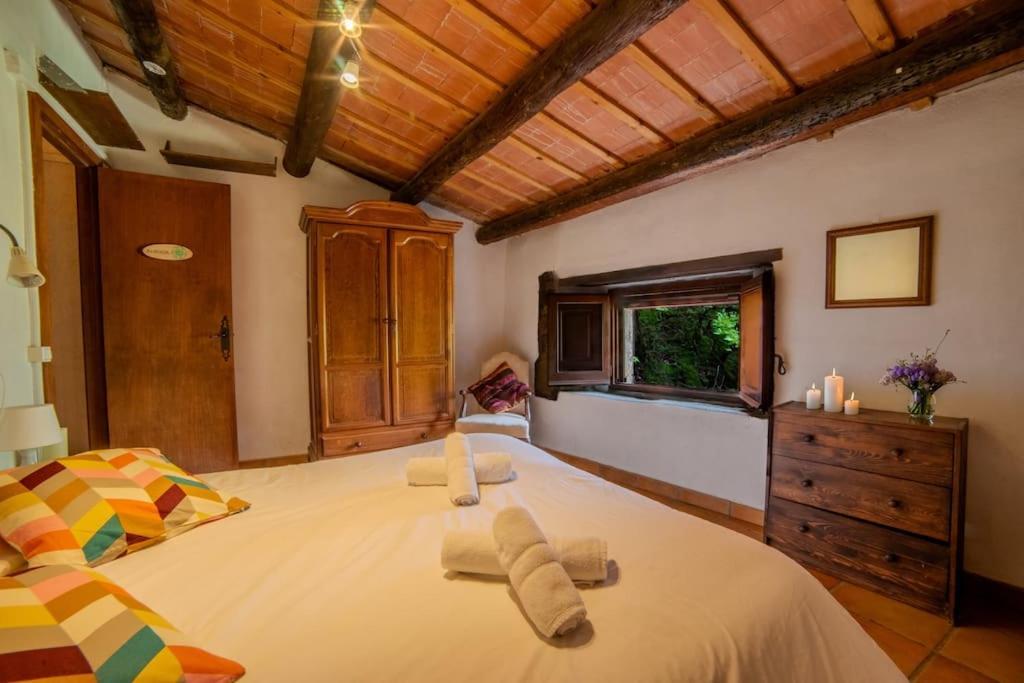 Masia Can Castellar Sant Iscle De Vallalta Exterior foto